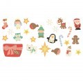 Fun to See Christmas Advent Stickers